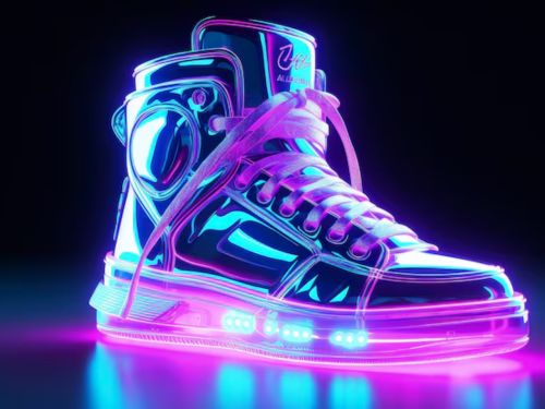 Glowing Running Shoes That Mix Safety and Style 2025